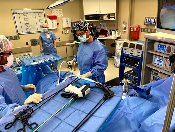 Robotic Assistance and Enhanced Surgical Visualization